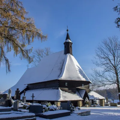 Wooden Gothic Church of All Saints, Tvrdošín — 2