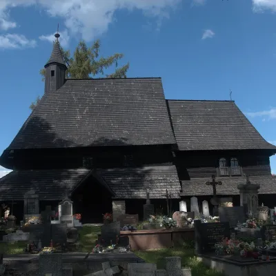 Wooden Gothic Church of All Saints, Tvrdošín — 4