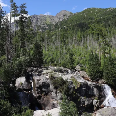 Studený potok Waterfalls and Hrebienok — 3