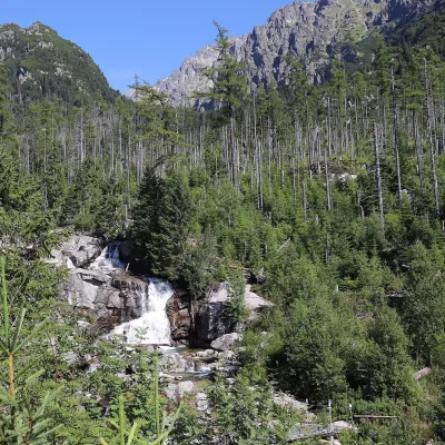 Studený potok Waterfalls and Hrebienok — 2