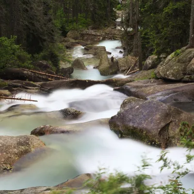 Studený potok Waterfalls and Hrebienok — 4