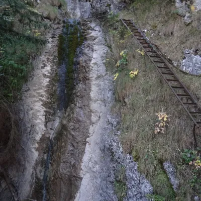 Závojový waterfall in Sokolia dolina — 2
