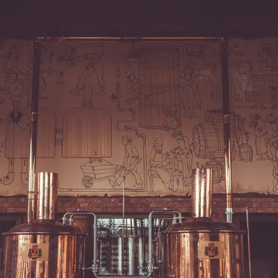 Kibler Brewery at the PUBLO complex, Vyshkovo — 2