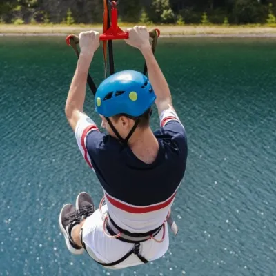 Adrenaline Tower (rope jump), Bukovel — 5