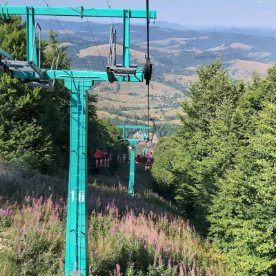 Крісельний підйомник і байк-парк «Pylypets Sky & Bike Park», Пилипець — 3