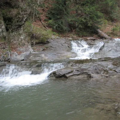 Chemernarsky waterfall Lower Hook — 2