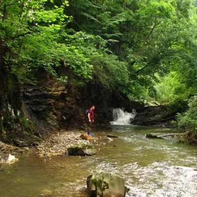 Boryslav waterfall — 2