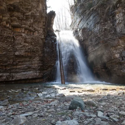 Bukhtivetsky waterfall, Bukovo — 2