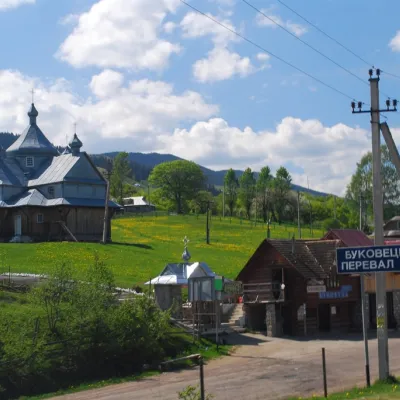 Bukovelian pass — 2