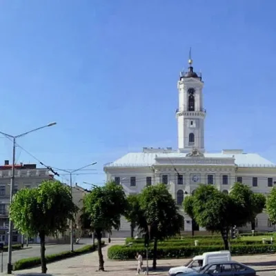 Central Square, Chernivtsi — 2