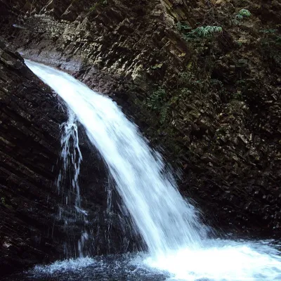 Chernytsia (Chernykovsky) waterfall, Chernyk — 5