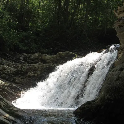 Chernytsia (Chernykovsky) waterfall, Chernyk — 4