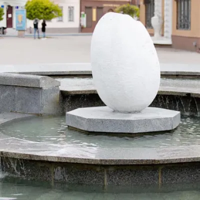 Fountain "Renaissance Egg", Ivano-Frankivsk — 2