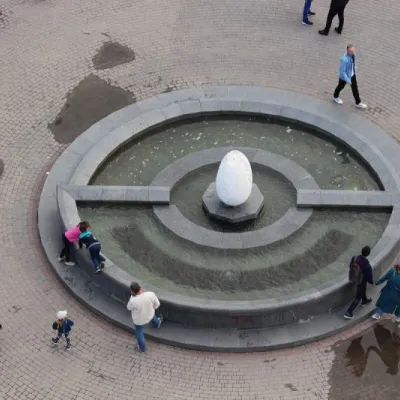 Fountain "Renaissance Egg", Ivano-Frankivsk — 3