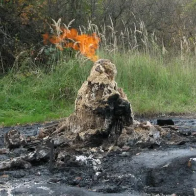 Грязьовий вулкан, Старуня