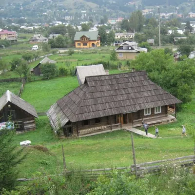 Dom-muzeum filmu "Cienie zapomnianych przodków", Werchowyna — 2