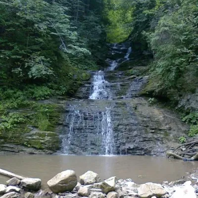 Bukovinian (Smugar) waterfalls — 2