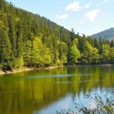 Synevyr Lake Synevyrska Polyana — 4