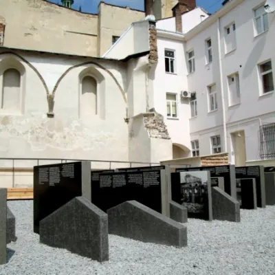 Ruins of the Golden Rose Synagogue ("Space of Synagogues"), Lviv — 2