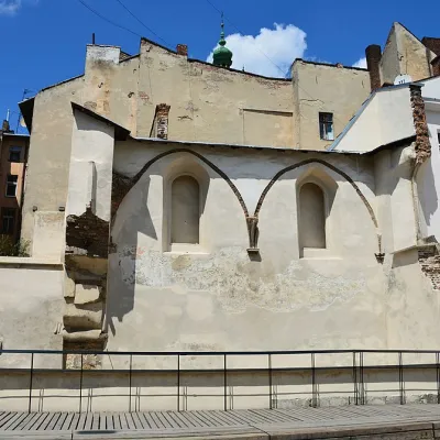 Ruins of the Golden Rose Synagogue ("Space of Synagogues"), Lviv — 3