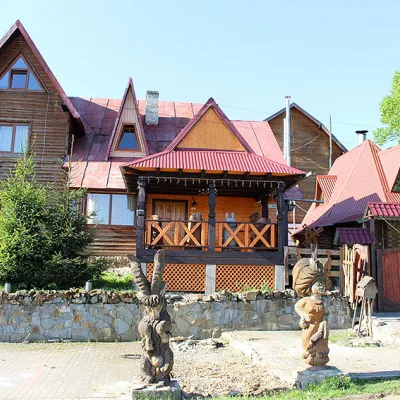 Hotel i kompleks rekreacyjny "BURGER-TROSTYAN" Mykulychyn