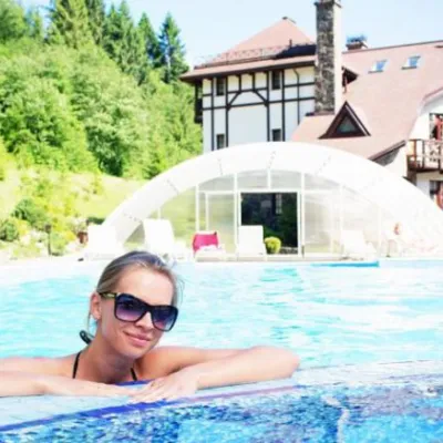 Hotel Complex "Veža Vedmeža****" Volosyanka (sauna, tub, jacuzzi) — 2