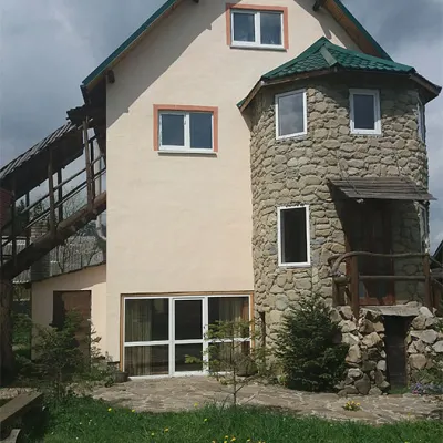 Pensjonat "Koloryt" Mykulyczyn (prywatna sauna) — 2