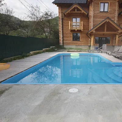 Pensjonat "ZRUB" Mykulychyn (basen, sauna, wędkarstwo) — 3