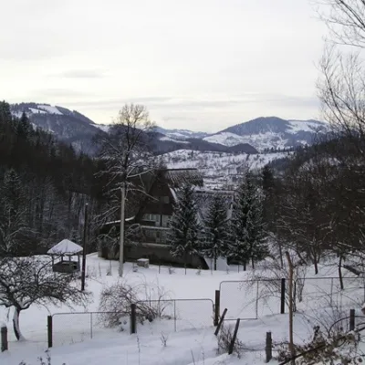 Ski Lifts and Trails of the "Nimchych Pass" Complex in Pidzakharichi