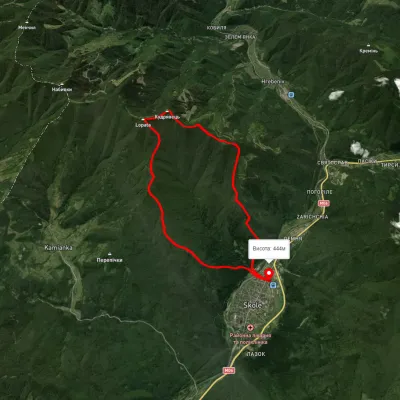 Skole – Mount Lopata – Skole