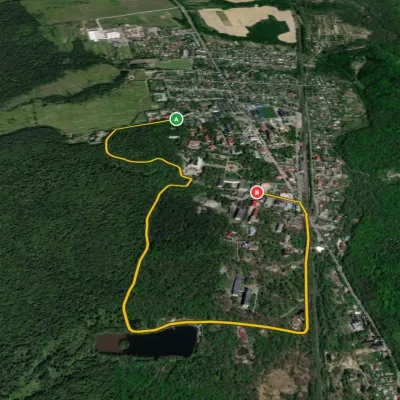 nr 5008 Morszyn: nordic walking