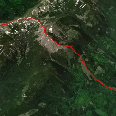Dzembronia village – Mount Pip Ivan Chornohirskyi