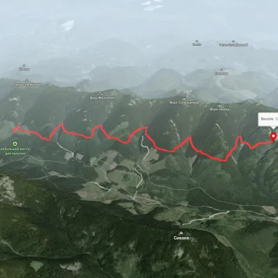 Arshytsia traverse