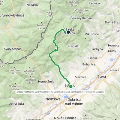 Bolešov – Chata Vršatec