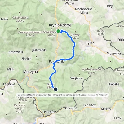 Czarne Garby – Krynica-Zdrój