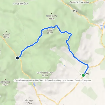 Dubová – Medvedia skala