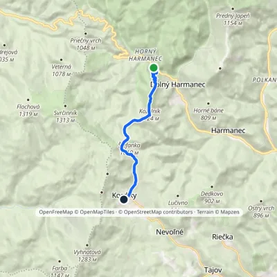 Harmanec – cave, station – Kordíky