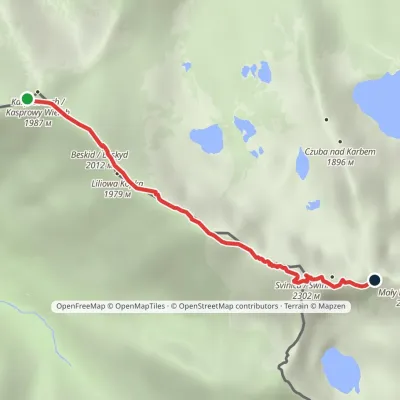 Kasprowy Wierch – Świnica – Zawrat