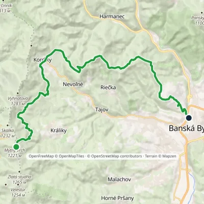 Przełęcz Králické – Bańska Bystrzyca, Hámor