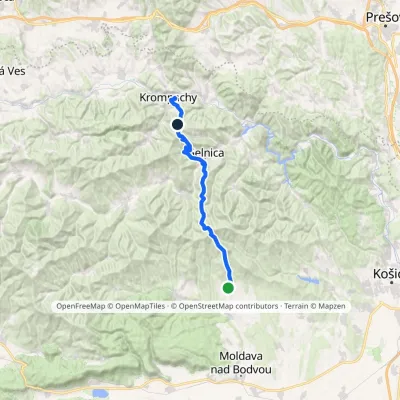 Krompachy, station – Poproč