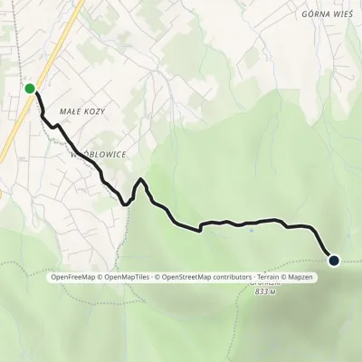 Lipnik Granica – Pass at Panienki