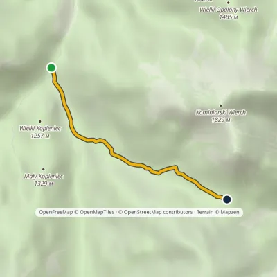 Leśniczówka Chochołowska – Iwaniacka Pass