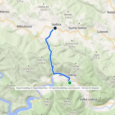 Malá Lodina – Sedlice