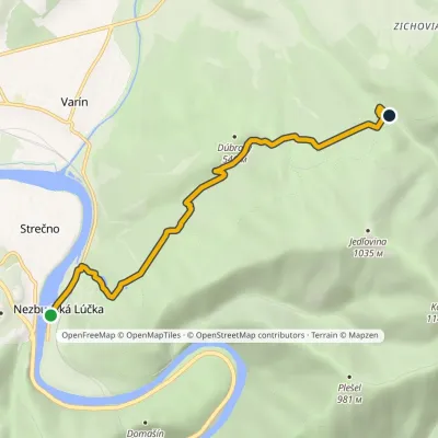 Nezbudská Lúčka – Dolina Kúr