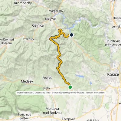 Nováčany – Zbiornik Ružín, most