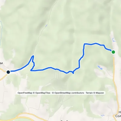 Carpathian Metro hiking route