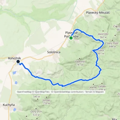 Plavecké Podhradie – Rohožník