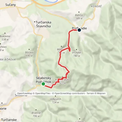Podhradie – Sklabinský Podzámok