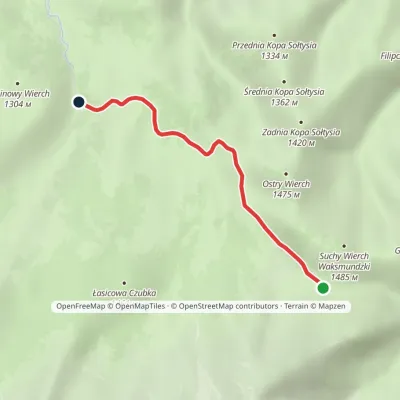 Psia Trawka – Rówień Waksmundzka