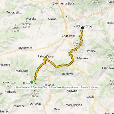 Raba Wyżna – Rabka
